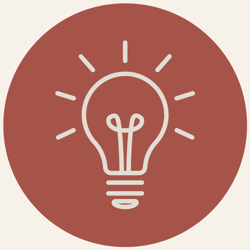 Illustration du conseil par une ampoule