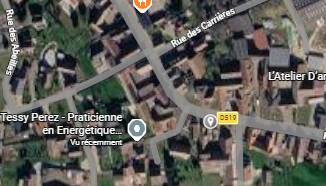 Localisation du parking du cabinet à Morschwiller